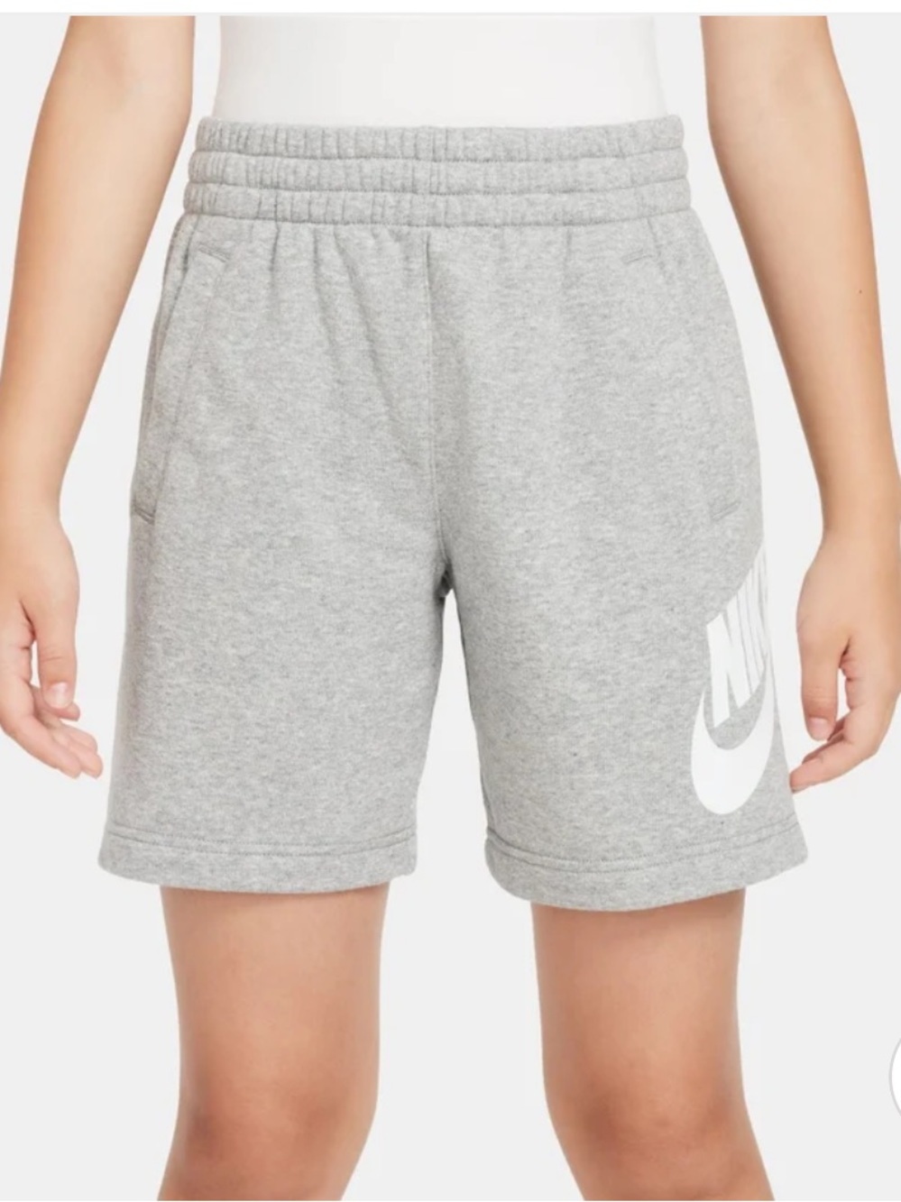 Nike Sportswear Club Fleece Big Kids' French Terry Shorts/Size Large